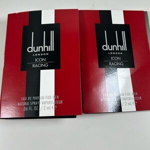 2 Dunhill London Icon Racing Eau de Parfum for Men Samples